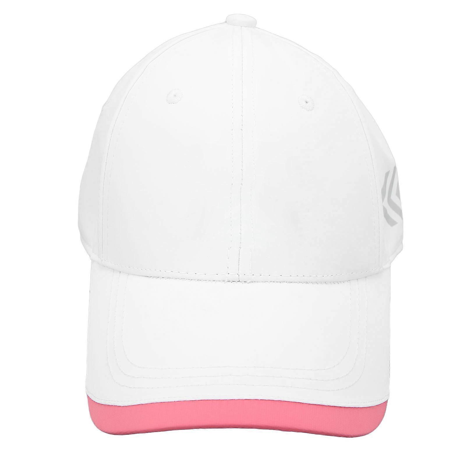 Adjustable Pink Cotton Golf Cap Baseball Trucker Hat 100g