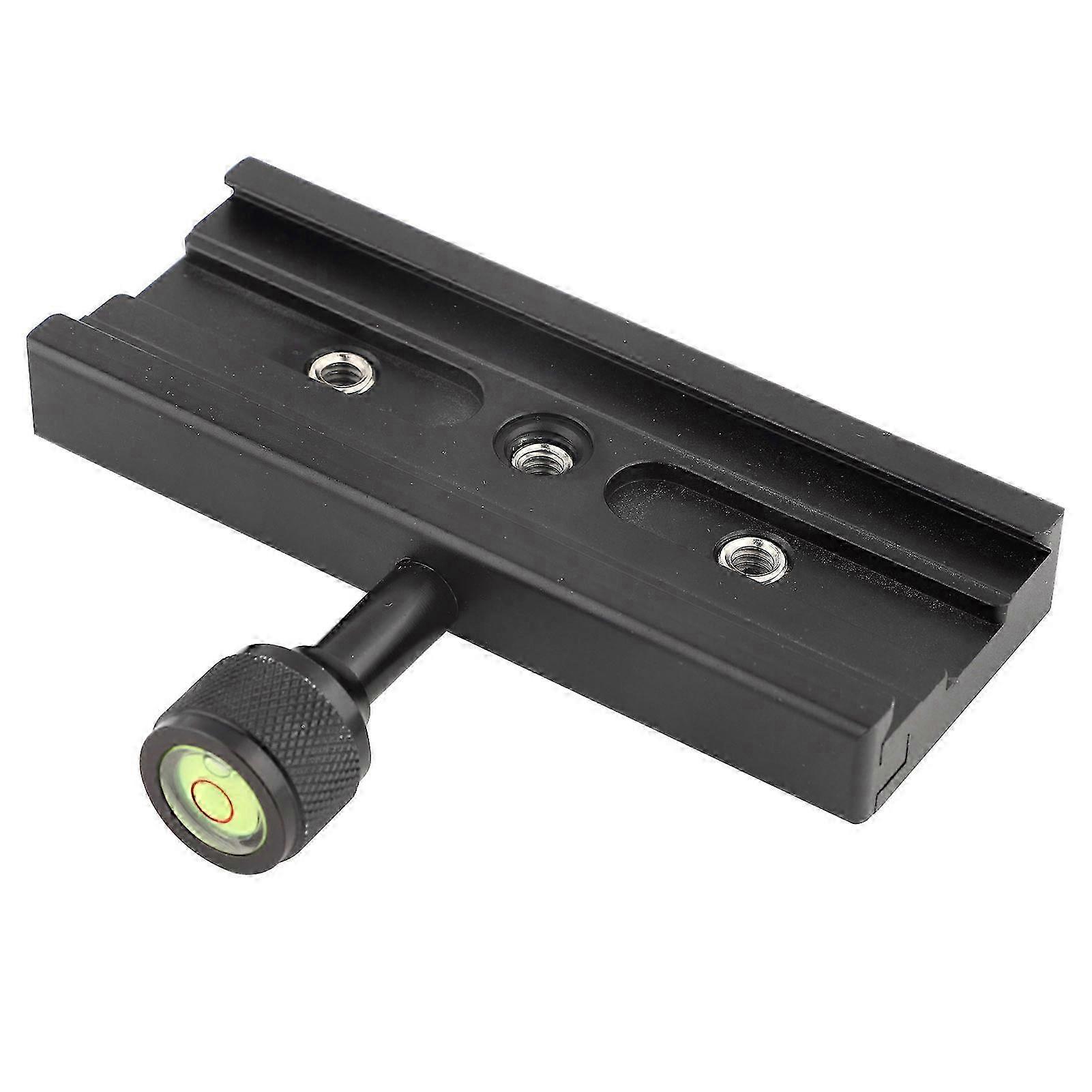 2025 Black QR~120 Clamp Adapter For Quick Release Plate 1/4" 3/8" for Arca SWISS RSS Tripod NO.3987