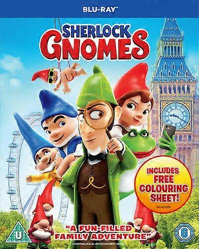 Sherlock Gnomes Blu-Ray (2018) John Stevenson cert U Region 2