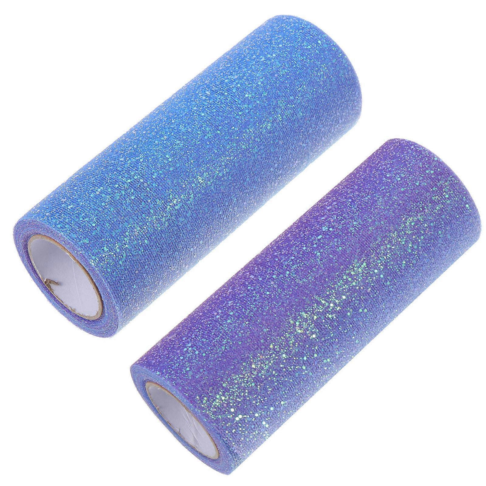Tulle Fabric Mesh Ribbon for DIY 1 Roll Decorative Gift Ribbon