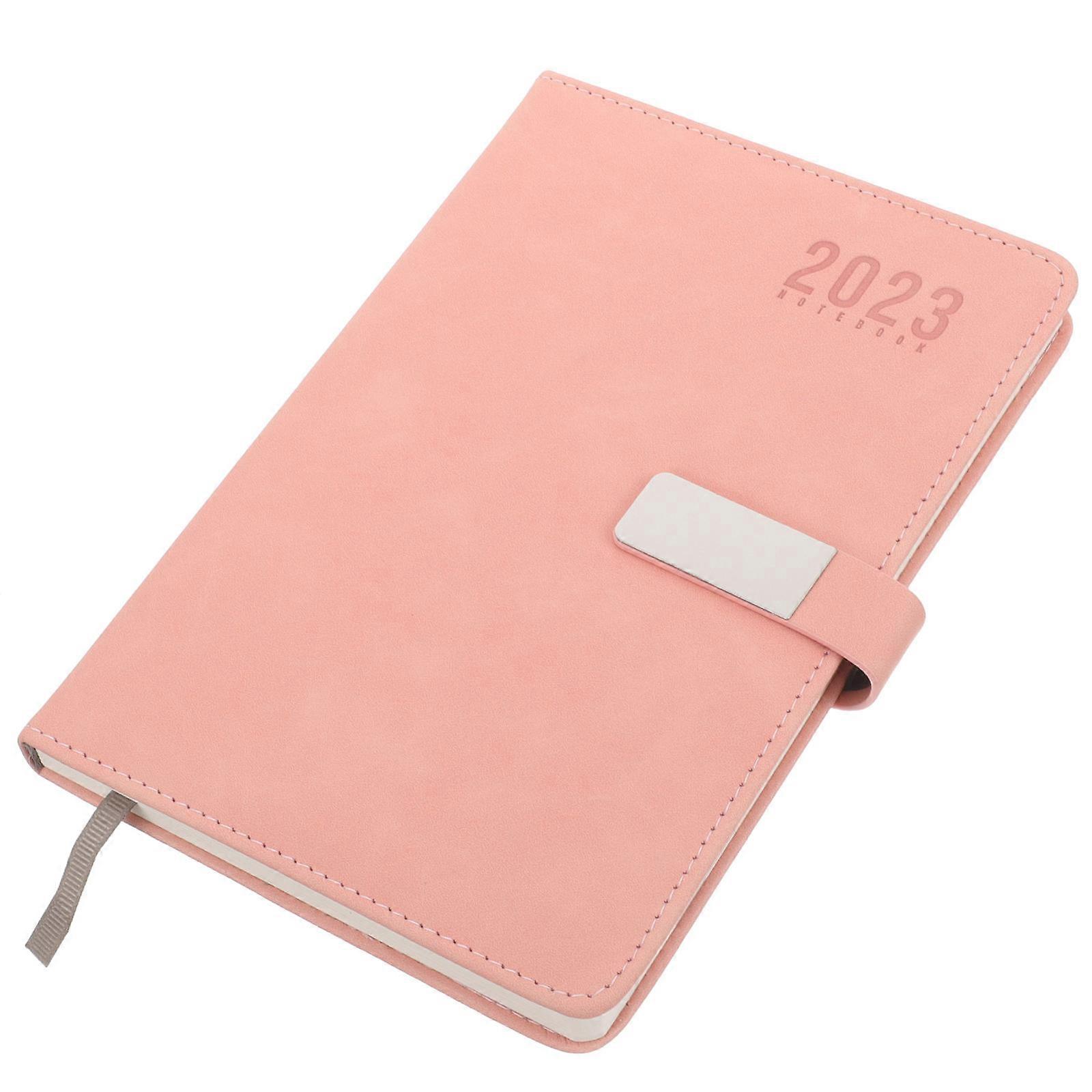 Pink Yearly Planner Notebook for Students 4Pcs Monthly Notepad Set