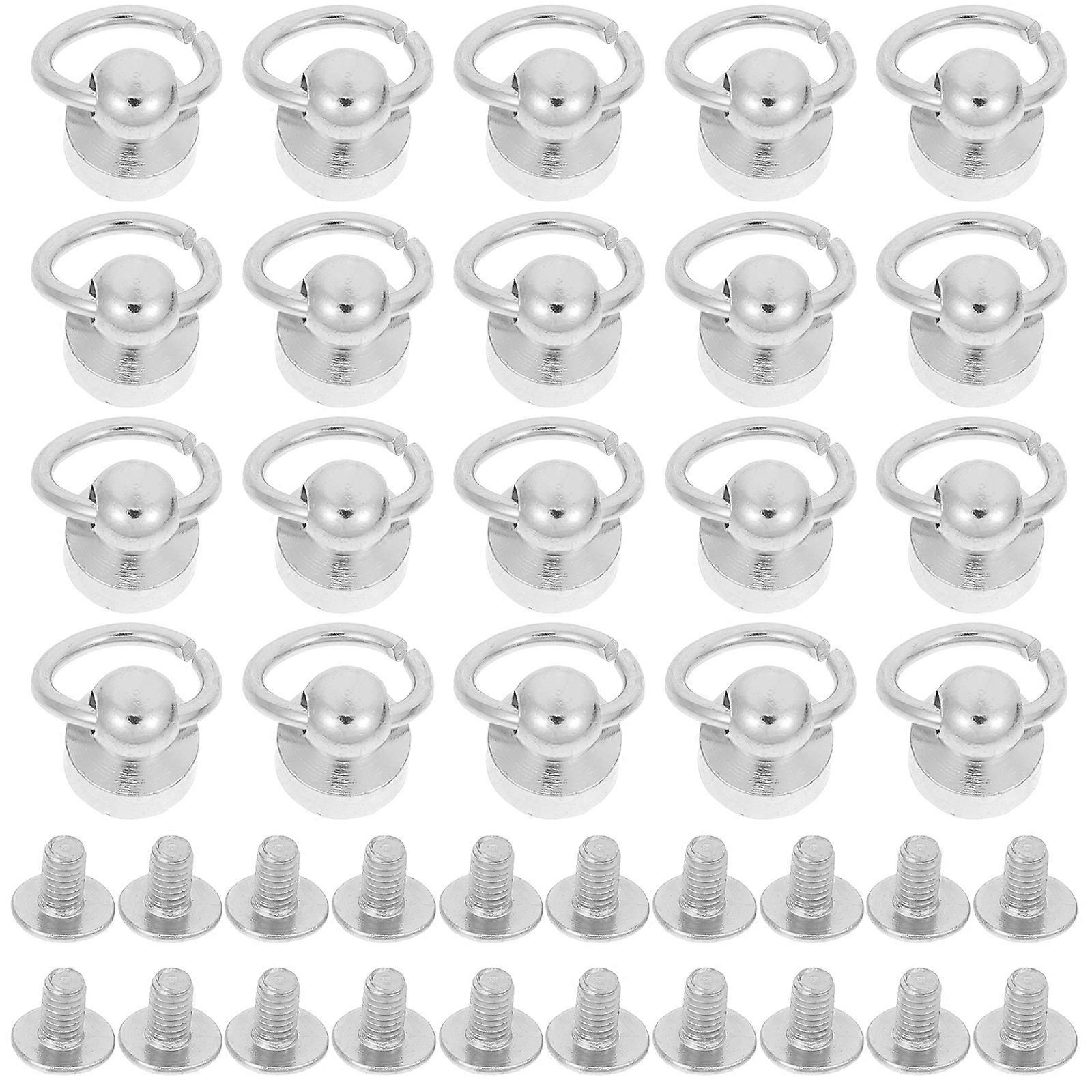 Mobile Phone Case Screws for DIY Craft 20Sets of Rivets Fasteners