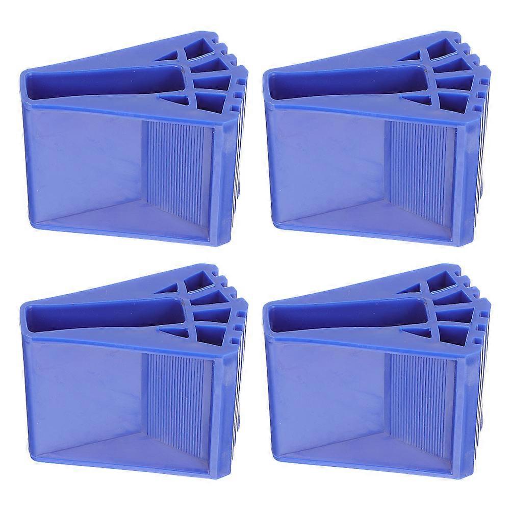 Ladder Anti-Skid Ladder Feet Pads for Ladder Users Blue Enhanced Stability 4Pcs