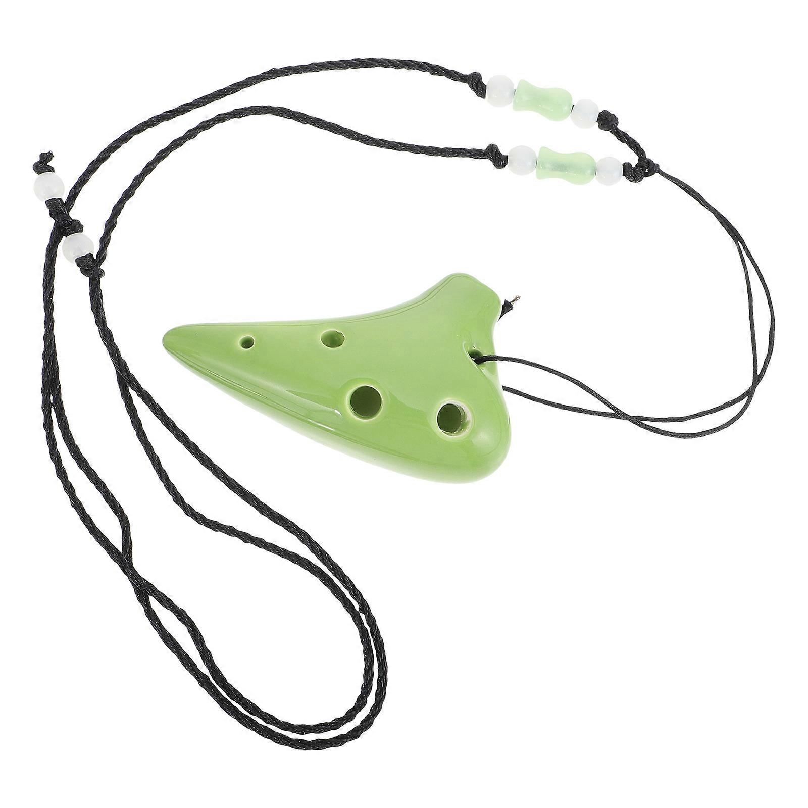 Mini Ocarina Dolomite 6 Hole Ocarina for Playing Portable Gift