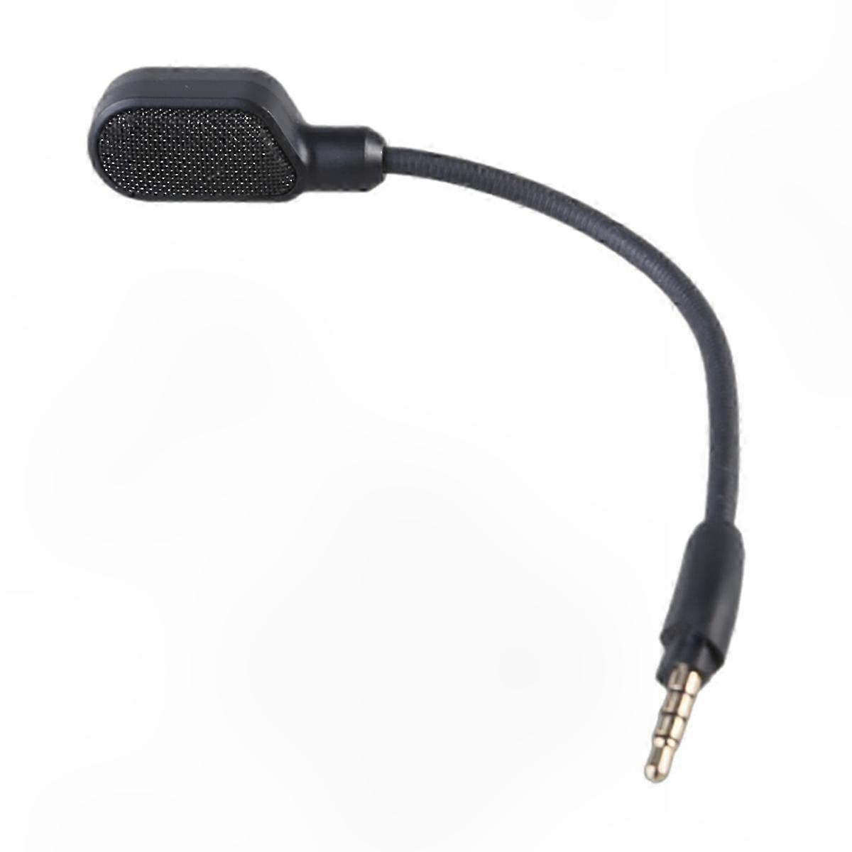 3.5mm Replacement Microphone for Gaming Headsets with Detachable Mic Support
