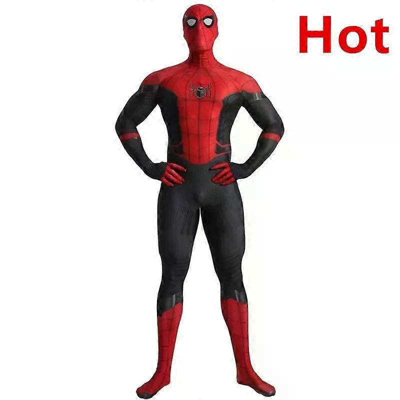 Spider-Man Adult Costume Bodysuit Superhero Spandex Full Body Suit for Cosplay Halloween