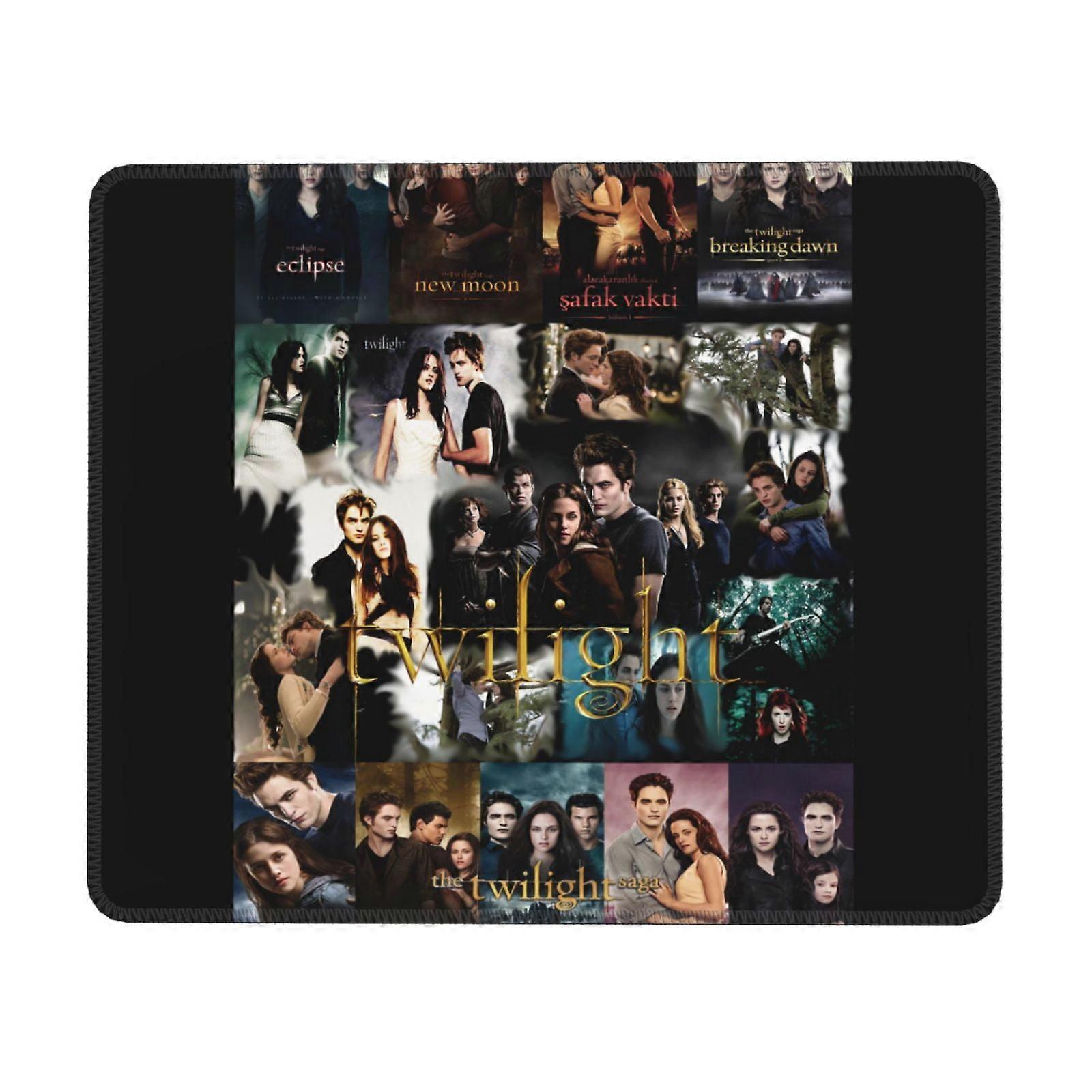 The Twilight Saga Rubber Lock Edge Mouse pad, Office Desk pad, Writing pad, Multi Code Game pad Mouse Pads for Computers Laptop Mouse Mouse Pad
