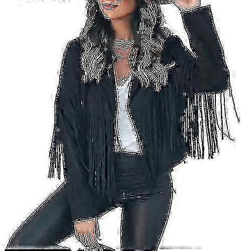 "Women's Solid Color Fringe Jacket" f26 2025