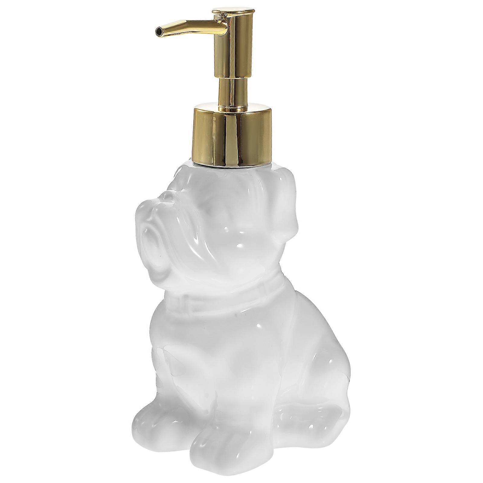 Refillable Soap Dispenser Ceramic Soap Dispenser for Storage 3Pcs Set