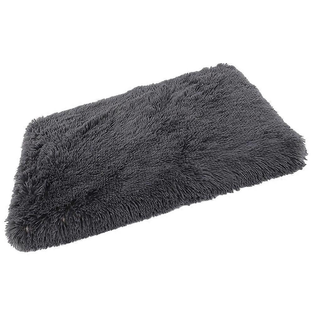 4Pcs Household Dog Sleeping Bed Cushion for Daily Use Dark Grey