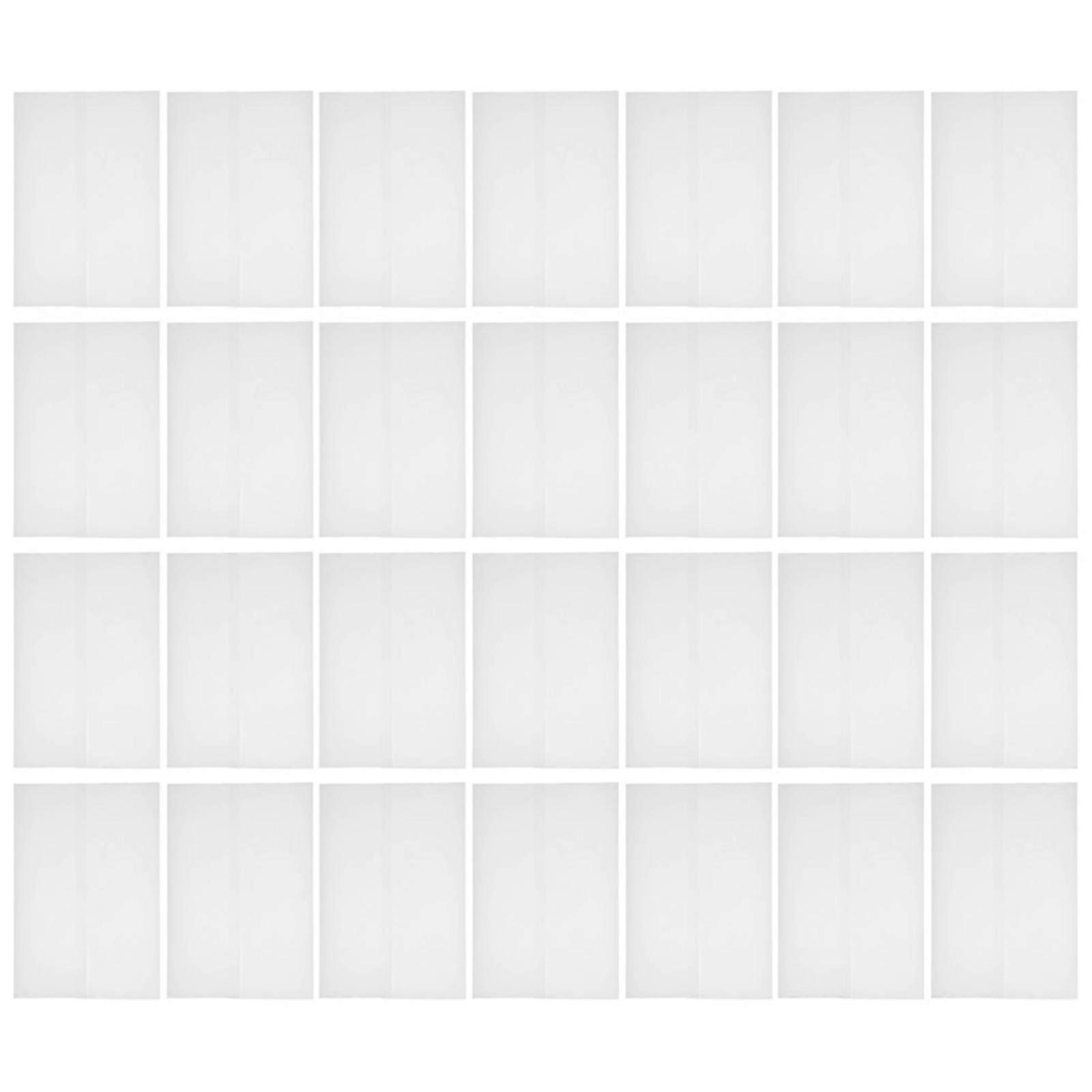 Greeting Cards Envelopes for Wrapping Use 150Pcs White Parchment Jackets Envelopes