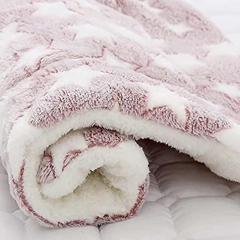 Cozy Calming Cat Blanket Ultra Soft Flannel For Cats And Dogs, Warm Pet Pad With Cute Prints, Multiple Sizes, 49x32 Cm