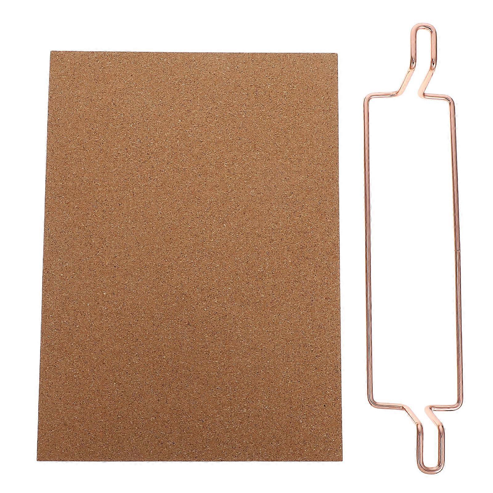Photo Bulletin Board Wood Memo Board for Office Desk 4Sets