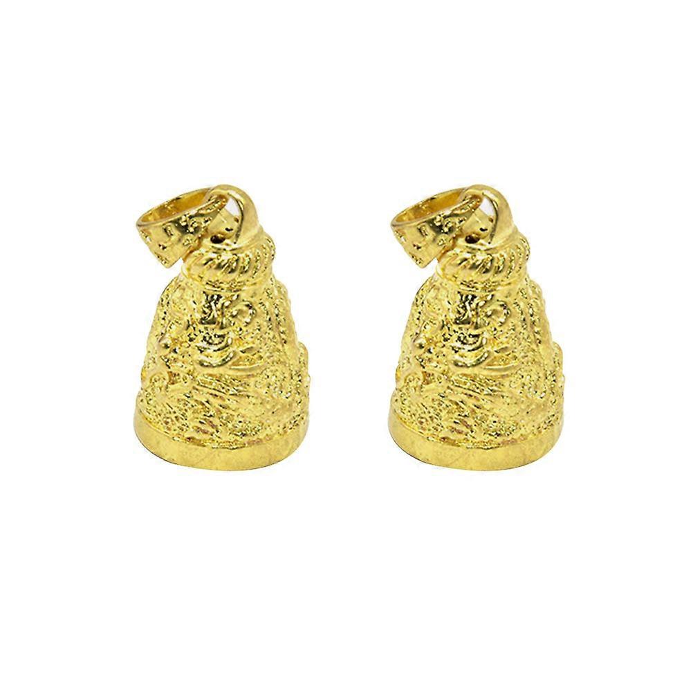 Copper Hanging Bell for Fortune Accessories Golden 6Pcs Creative Set