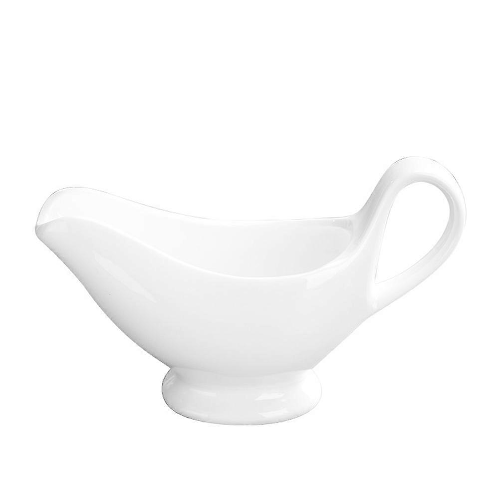 Ceramic Gravy Boat for Household Sauce Serving Multi Function Use