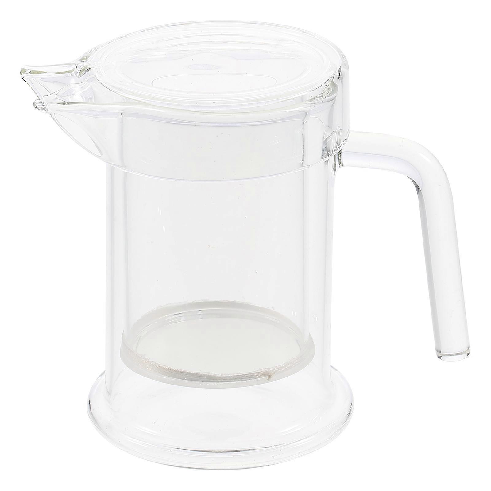 Filtration Tea Maker Borosilicate Glass Teapot for Office Use 2Sets