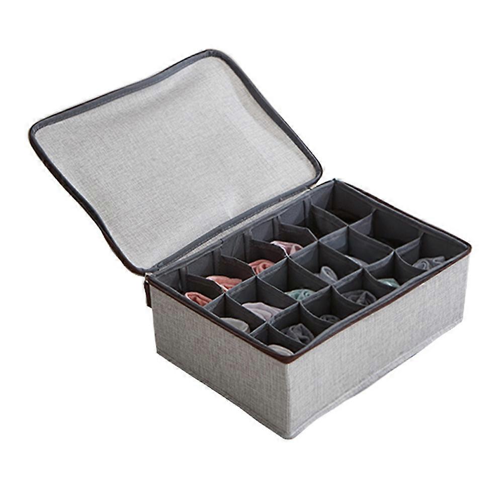 Compartments Socks Organizer for Underwear Storage Case Multi