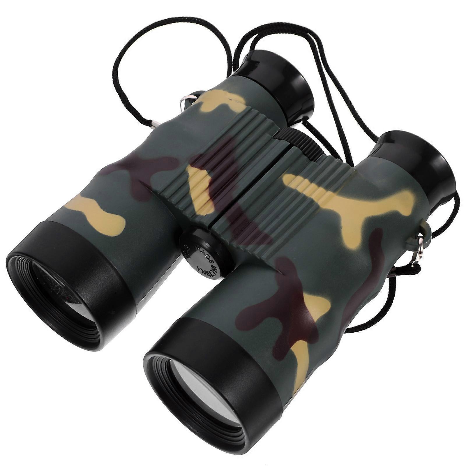 Handheld Telescope For Outdoor Adventures Binocular Style With Magnification And Compact Design 1Pack