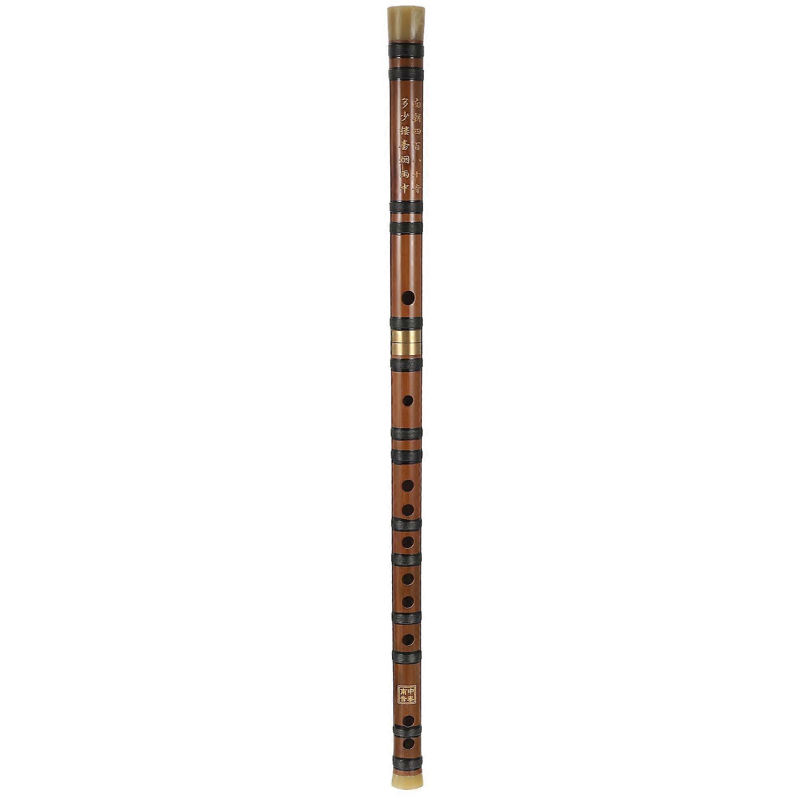 Portable Flute 3Pcs Bamboo Instrument Suitable For Children And Music Enthusiasts Enhancing Musical Ability With Simple Design