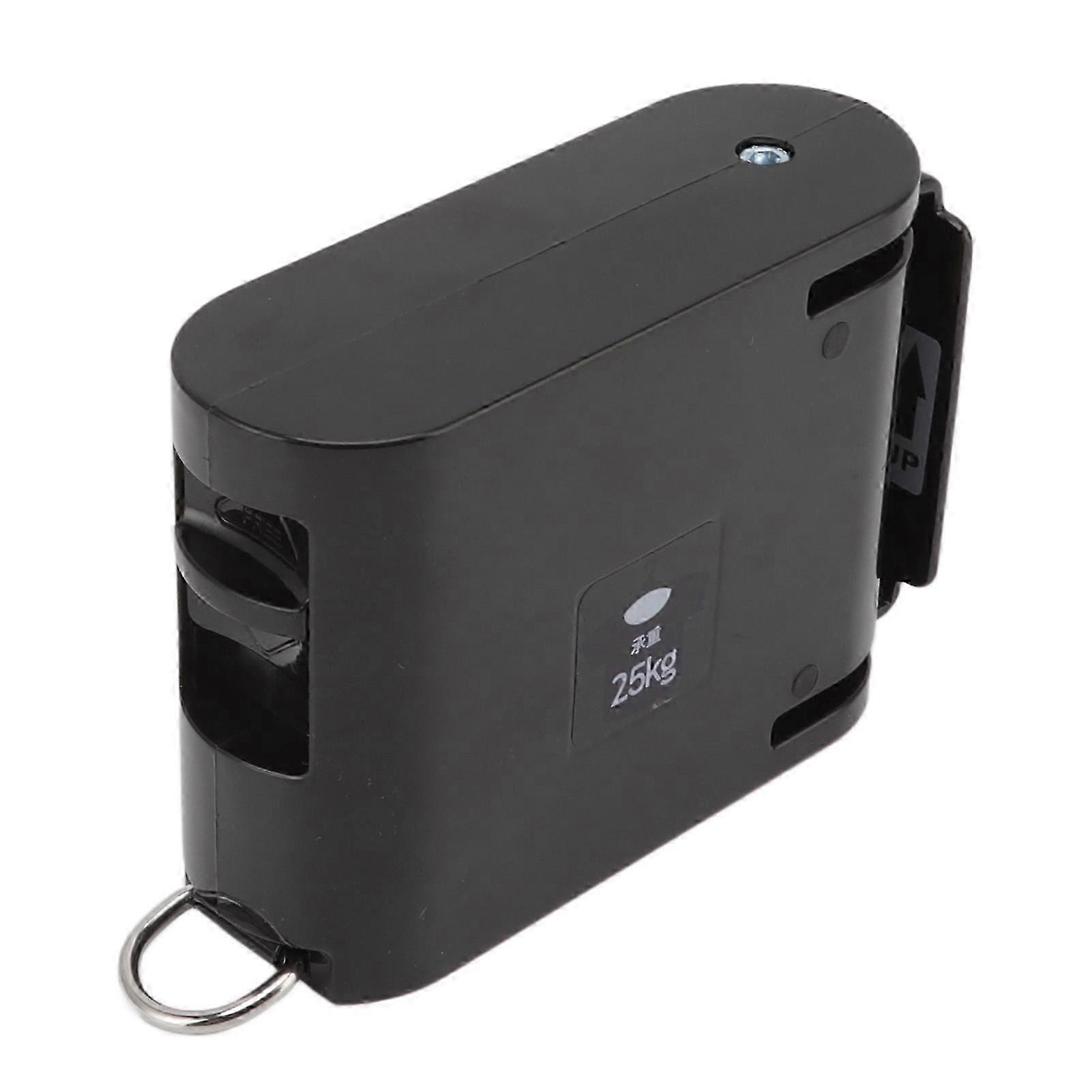 Retractable Clothesline 4.2m Wall Mounted Thickened Indoor Room Black