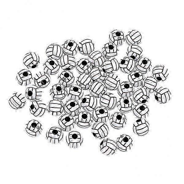 Volleyball Acrylic Beads Collection for Crafting