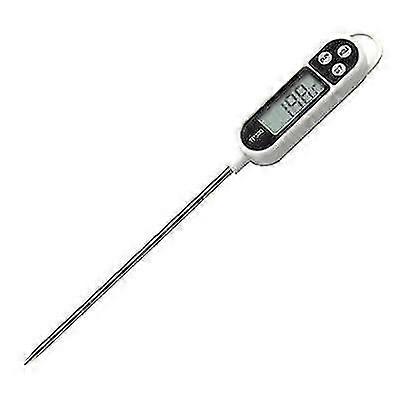 Digital Meat Thermometer -50~300 Stainless Steel Instant Read Probe Plug-in Bbq Grill Monitor Az5898