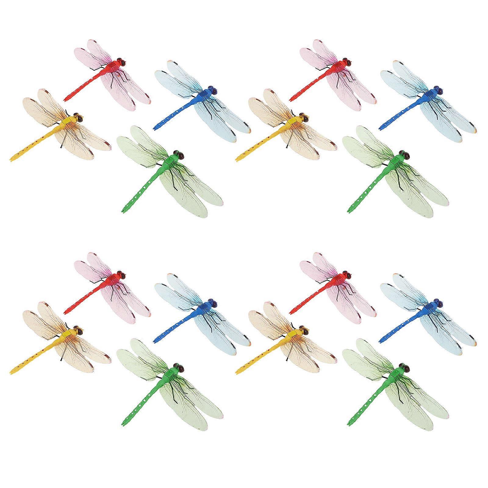 Assorted Color Dragonflies Curtain Clip For Home 60 Pcs Perfect For Indoor And Outdoor