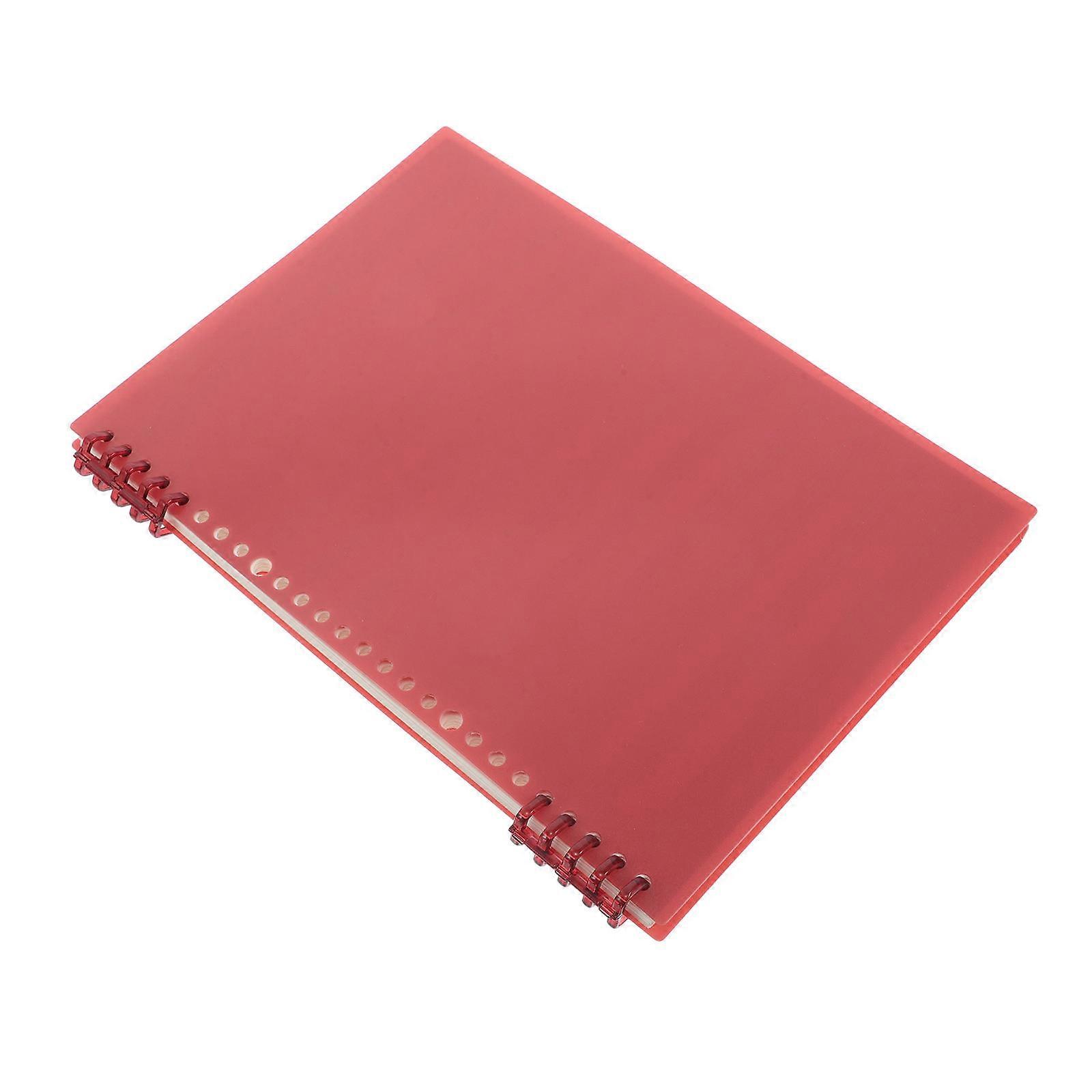 DIY Sheet Music Books for Writing Use 2Pcs Vintage Red B5 Music Composition Notebooks