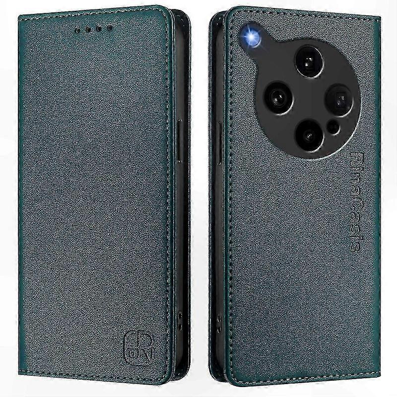 RFID Blocking Leather Wallet Case with Stand Function for 5G Smartphones Cover