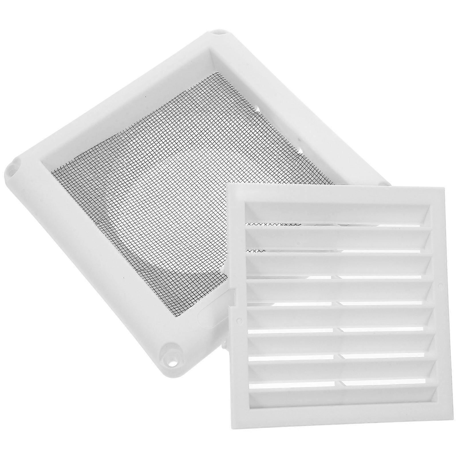 Plastic Grille Air Vent Cover For Home Ceiling Floor Ventilation System UV Resistant Material 1Pack