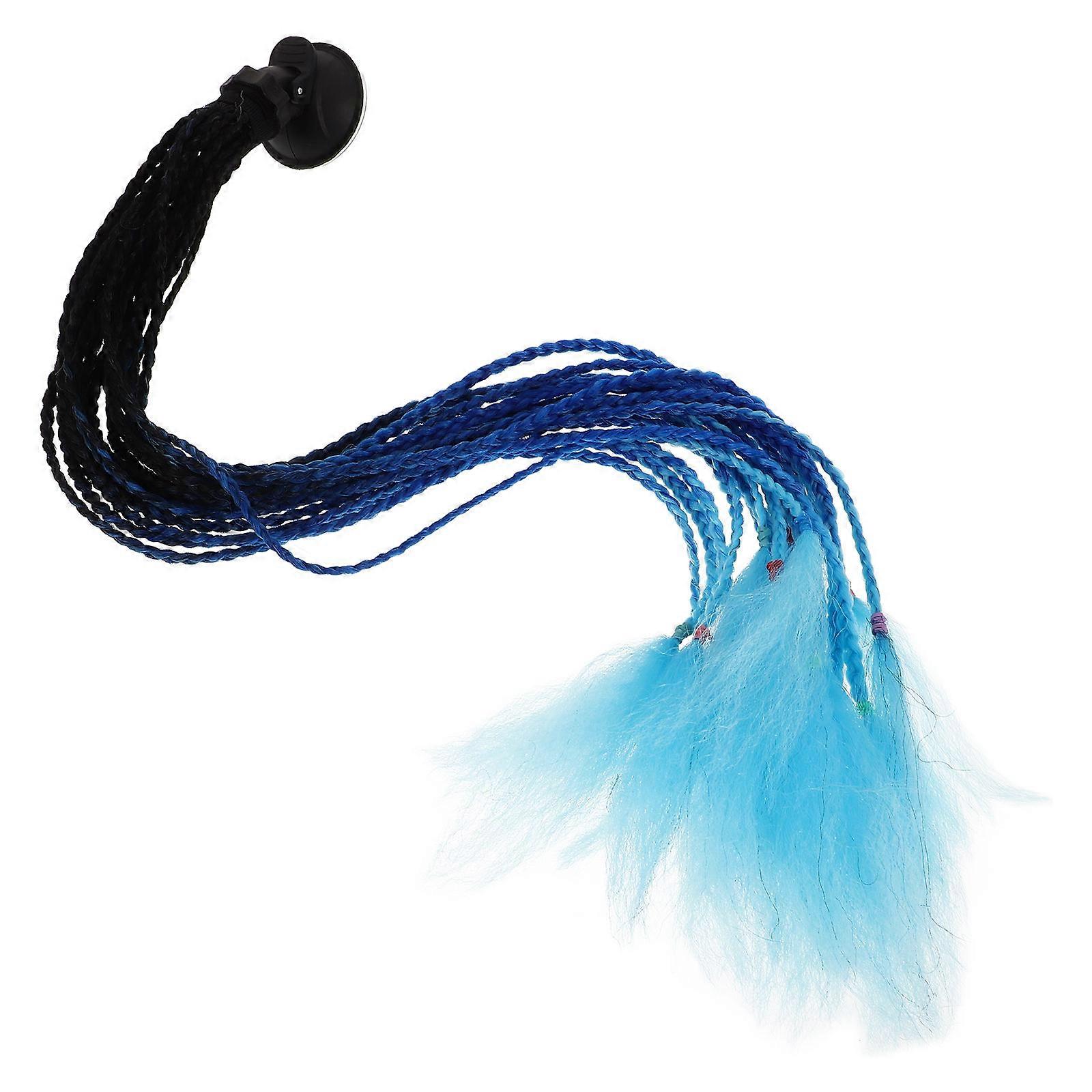 Vibrant Pigtail Braid Cap With Suction Cup Attachment For Outdoor Enthusiasts 3 Pcs