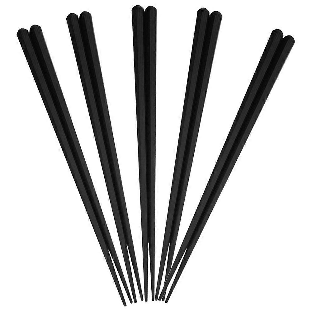 Non-slip Reusable Chopsticks 20 Pairs Japanese Style Hexagonal For