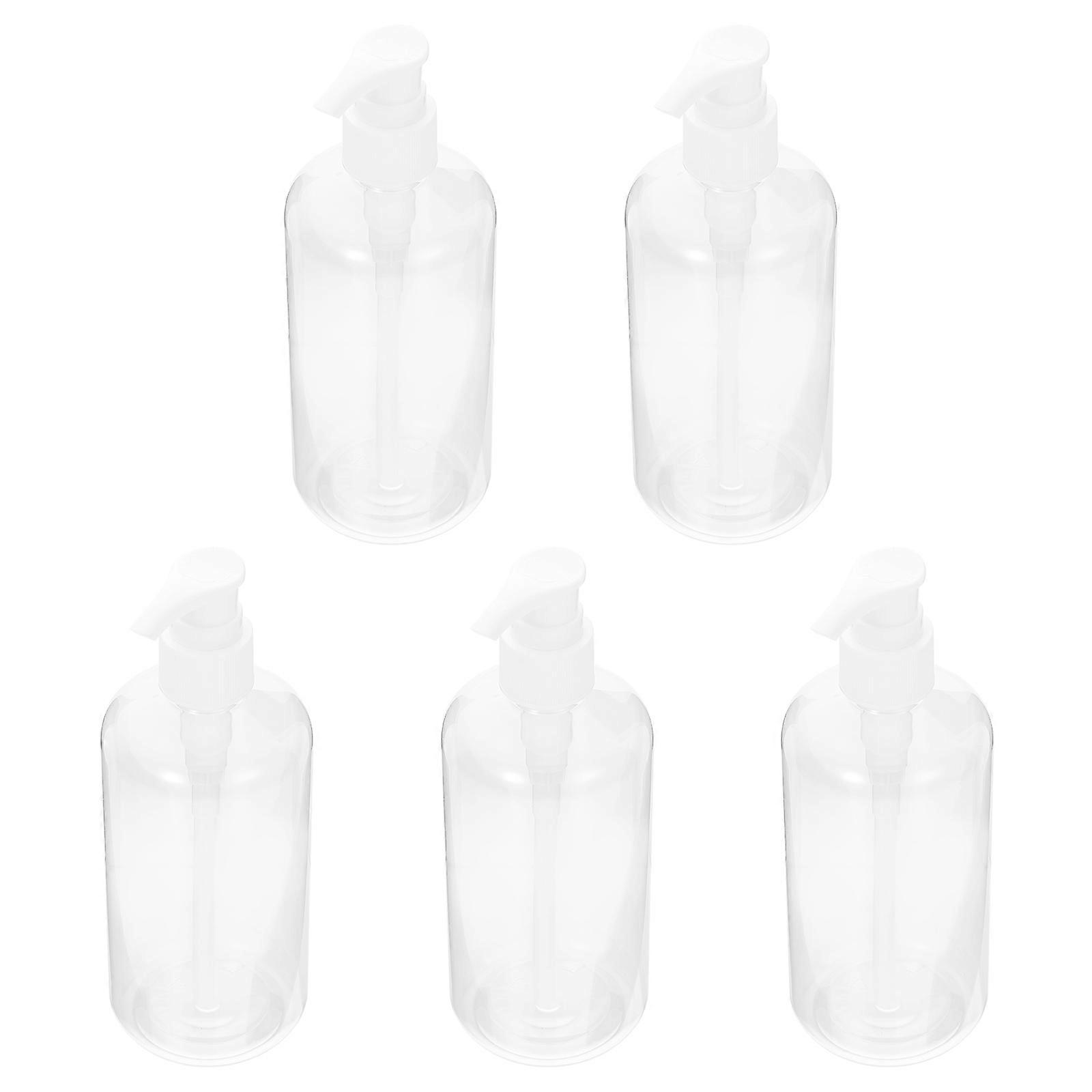 Bathroom Bottle Plastic Press Type Bottles for Storage Use 10Pcs