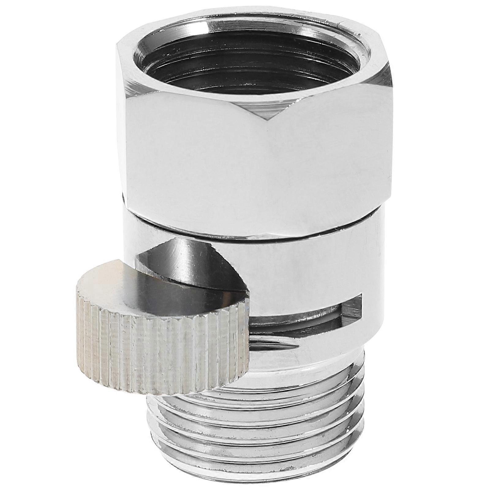 Shower Head Shut Off Valve Silver for Water Flow Control 4Pcs Set