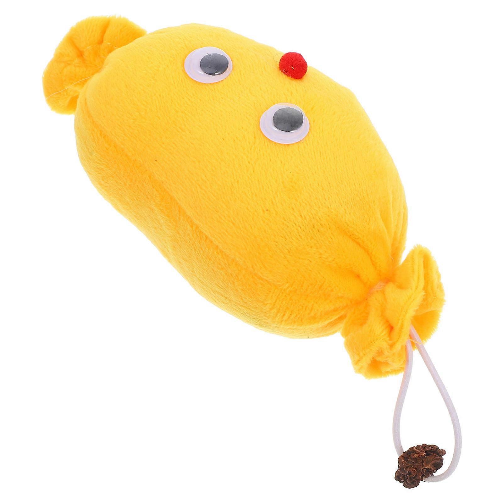 Plush Cat Toy for Interactive Play with Bell 5Pcs Indoor Set