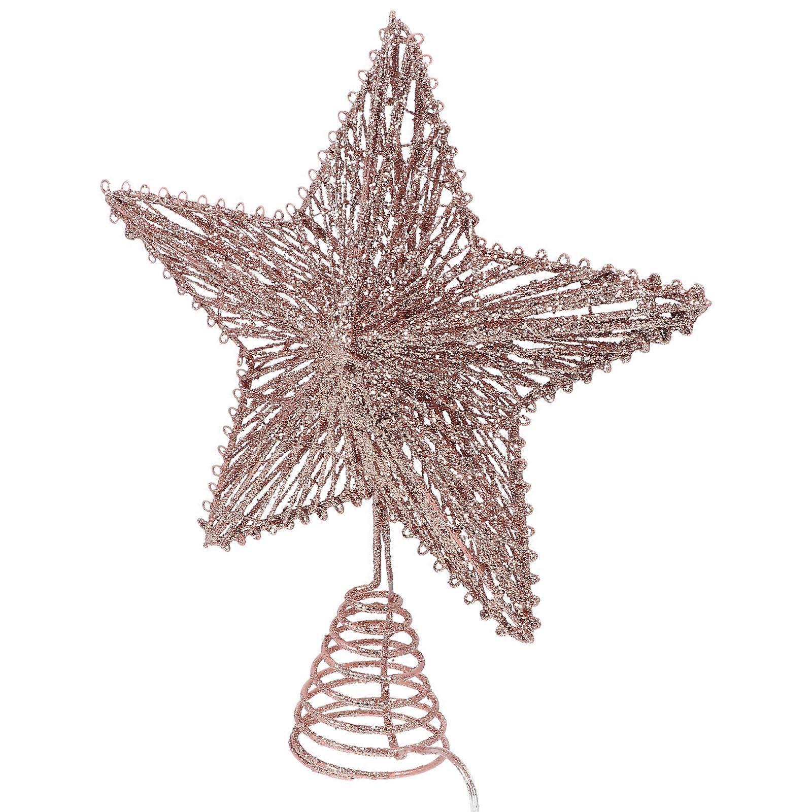 Xmas Tree Topper Star Light for Xmas Tree Decor 3Pcs Set