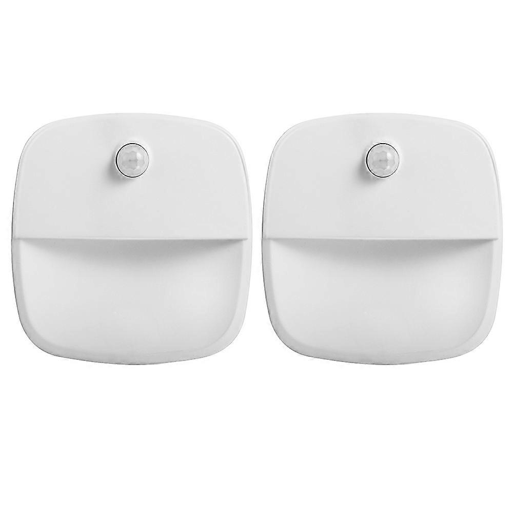 Cabinet Light LED Smart Wide Angle Sensor Light for Home Use 6Pcs White