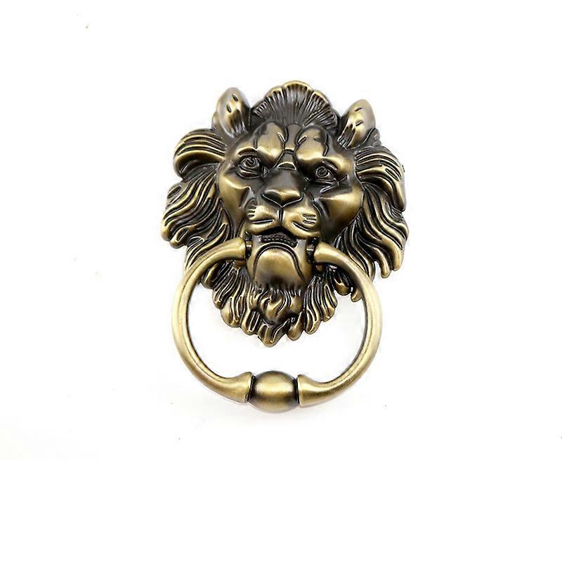 Lion Head Knocker Chinese Style Retro Door Rings Handle Chair Back Handle Anti-corrosion Anti-rust Door Handle