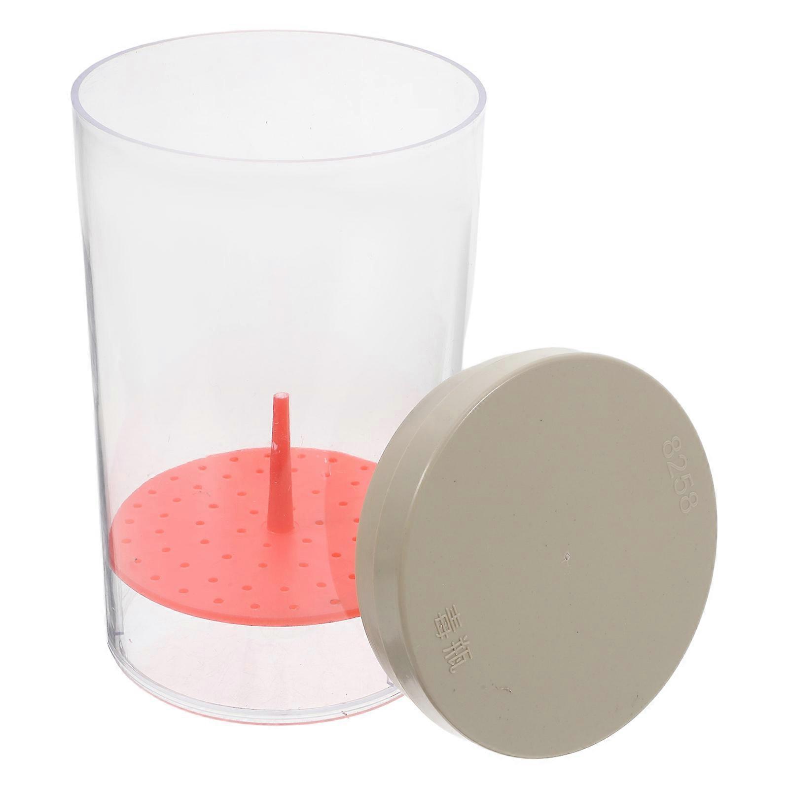 Plastic Vials With Caps For Insect Specimen Making Researchers 5.1X3.1X3.1In 1Set