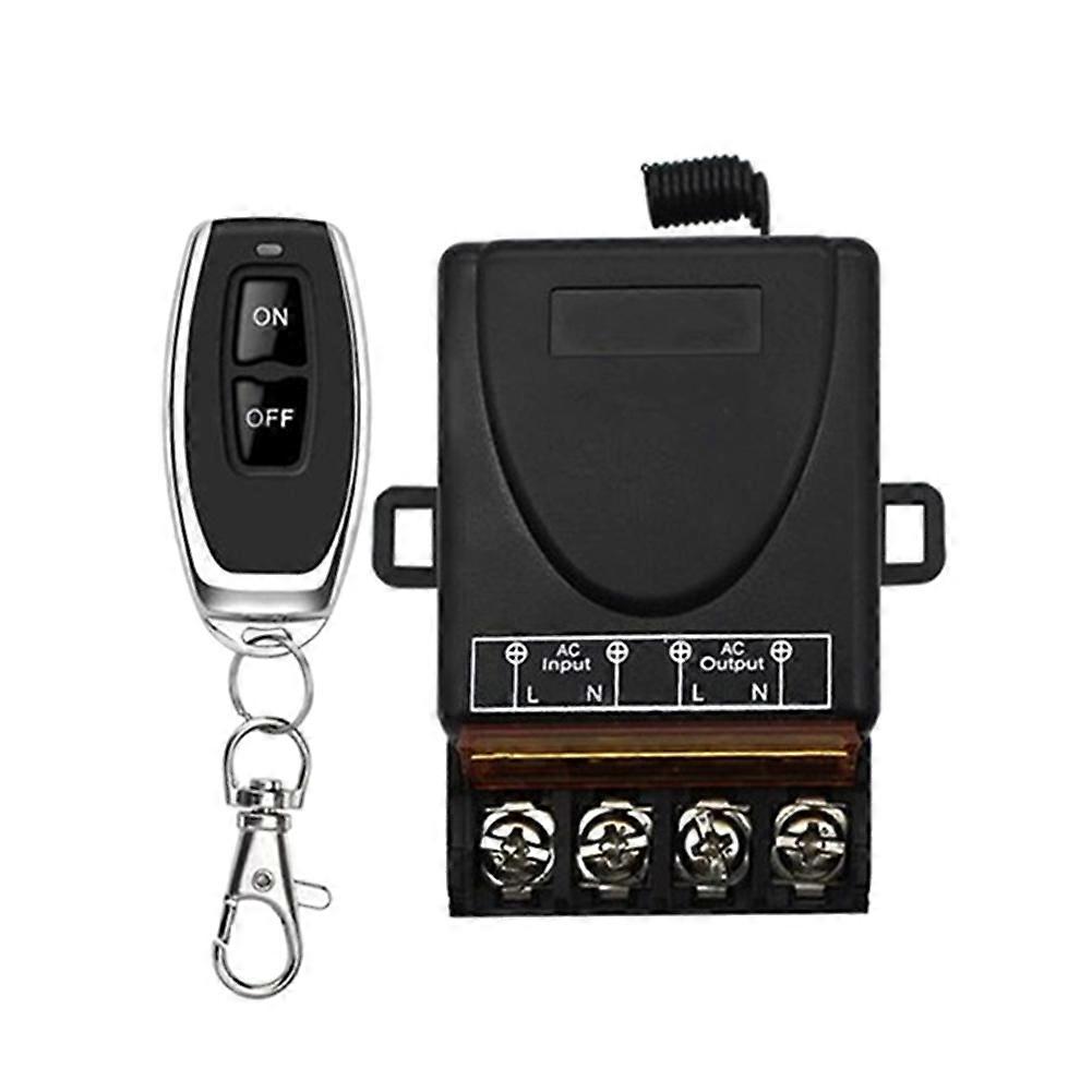 AC 220V 30A 1CH 433MHz Wireless Remote Control Switch RF Relay Receiver Off/on  mitter for Elect