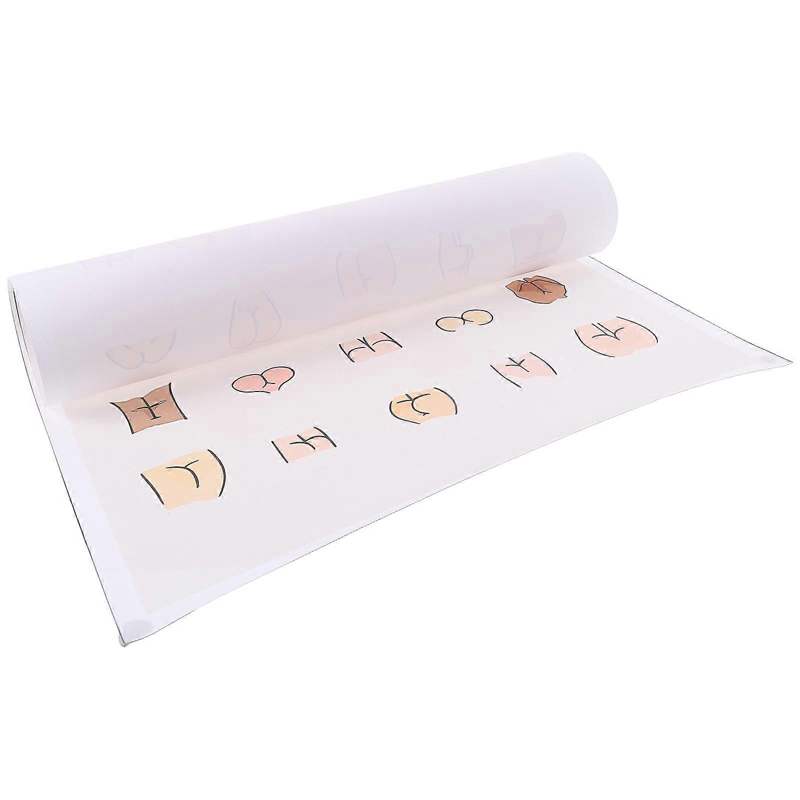 Bathroom Wall Decor Cartoon Butt Wall Art for Bathroom Decoration