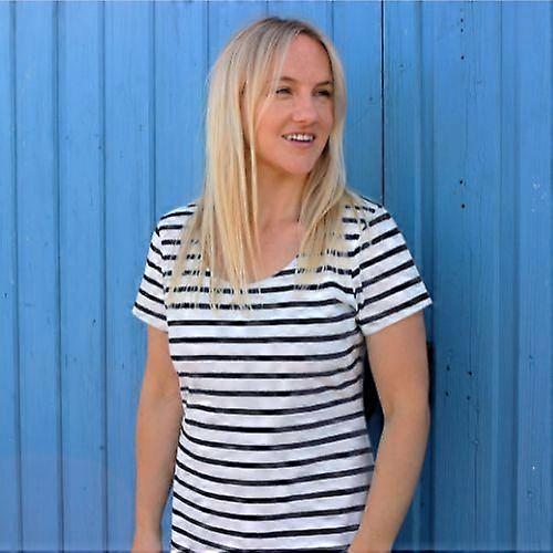 Lazy Jacks Womens/Ladies Striped T-Shirt Dress