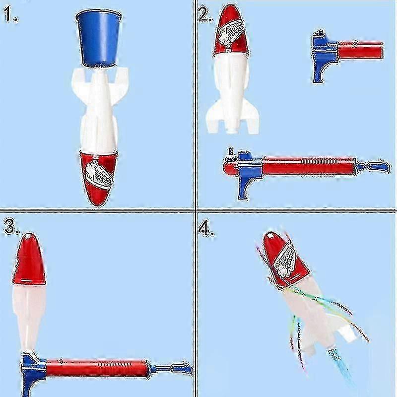 Rocket Launcher Outdoor Water Power Rocket Developing Intelligent Experiment Toy 2025