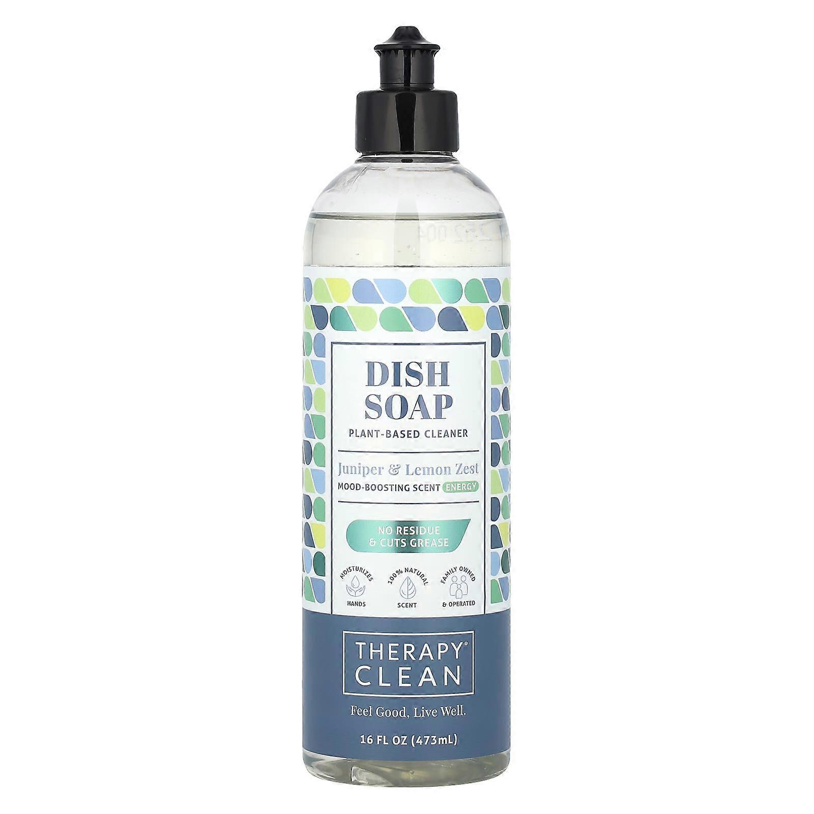 Dish Soap, Juniper & Lemon Zest, 16 fl oz (473 ml)
