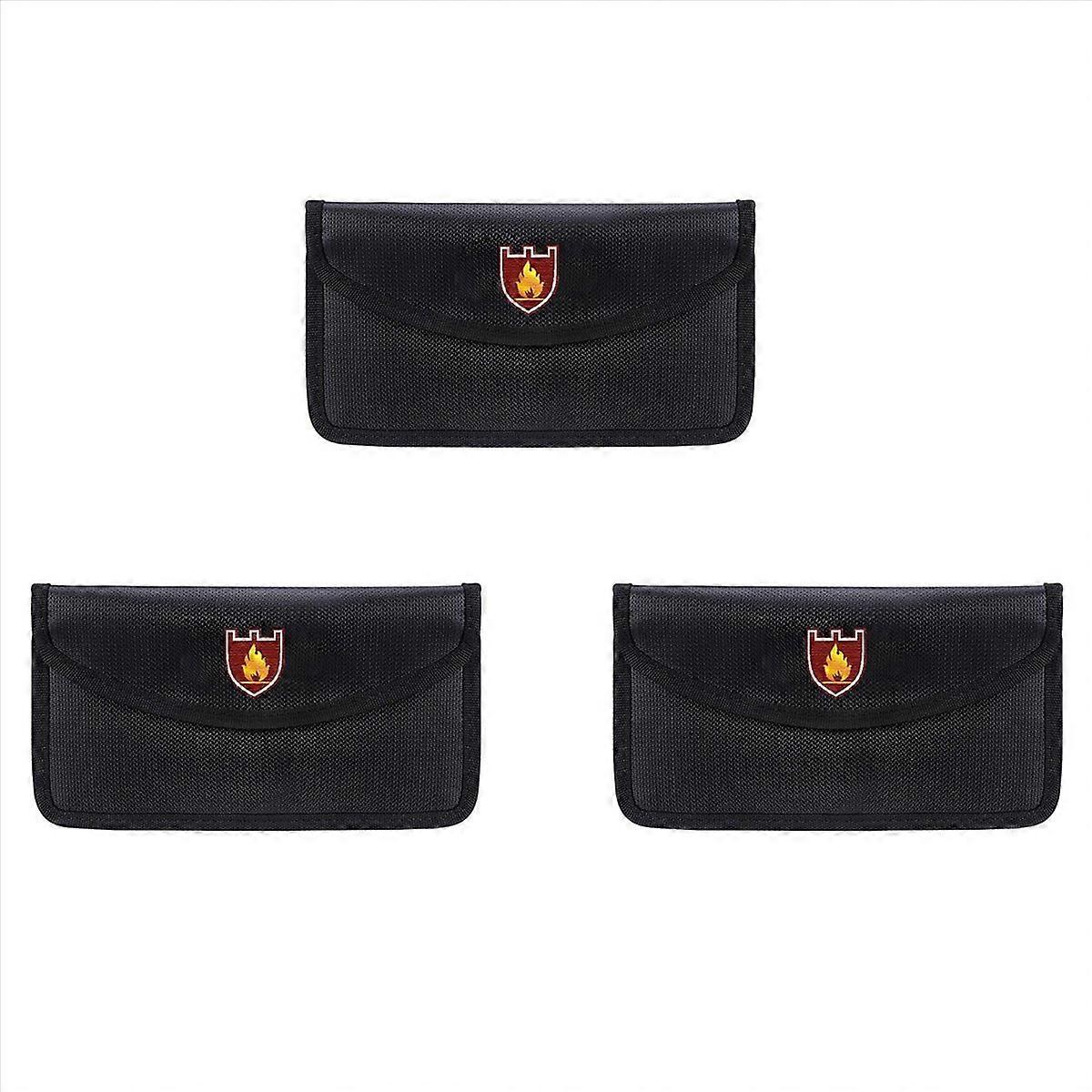 Fireproof & Waterproof Document Envelope File Folder Cash Anti-Signal