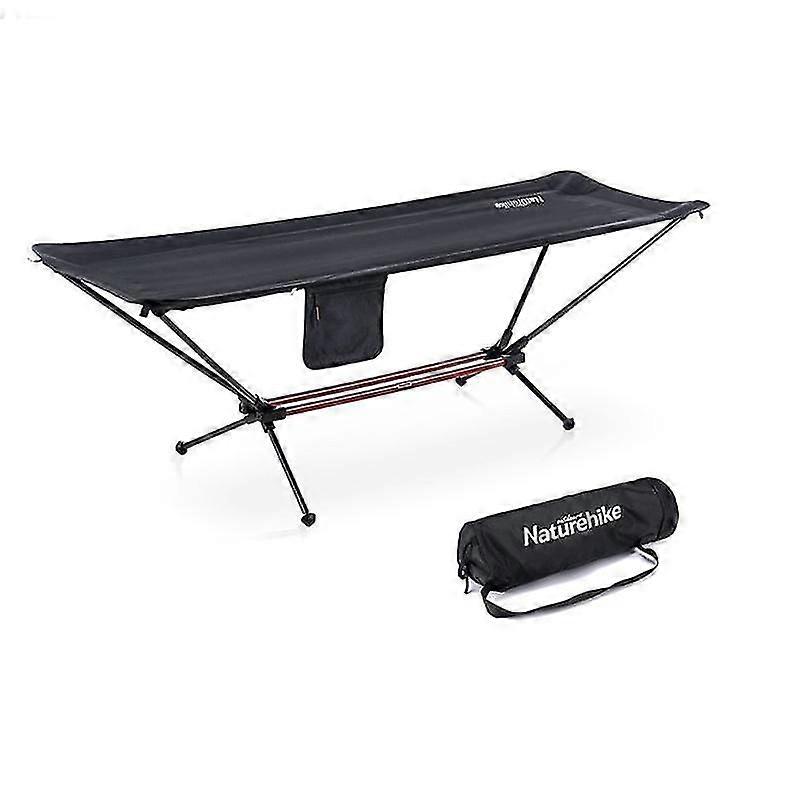 Outdoor Camping Bed Hammock Folding Anti Rollover Single Camping Mat Bed Light Cots