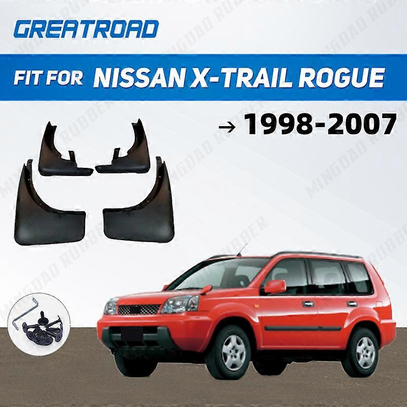 For Nissan X-Trail Rogue 1998-2007 1999 2000 2001 2002 2003 2004 2005 2006 Fender Mudguard Mud Flaps Guard Splash Flap Mudguards