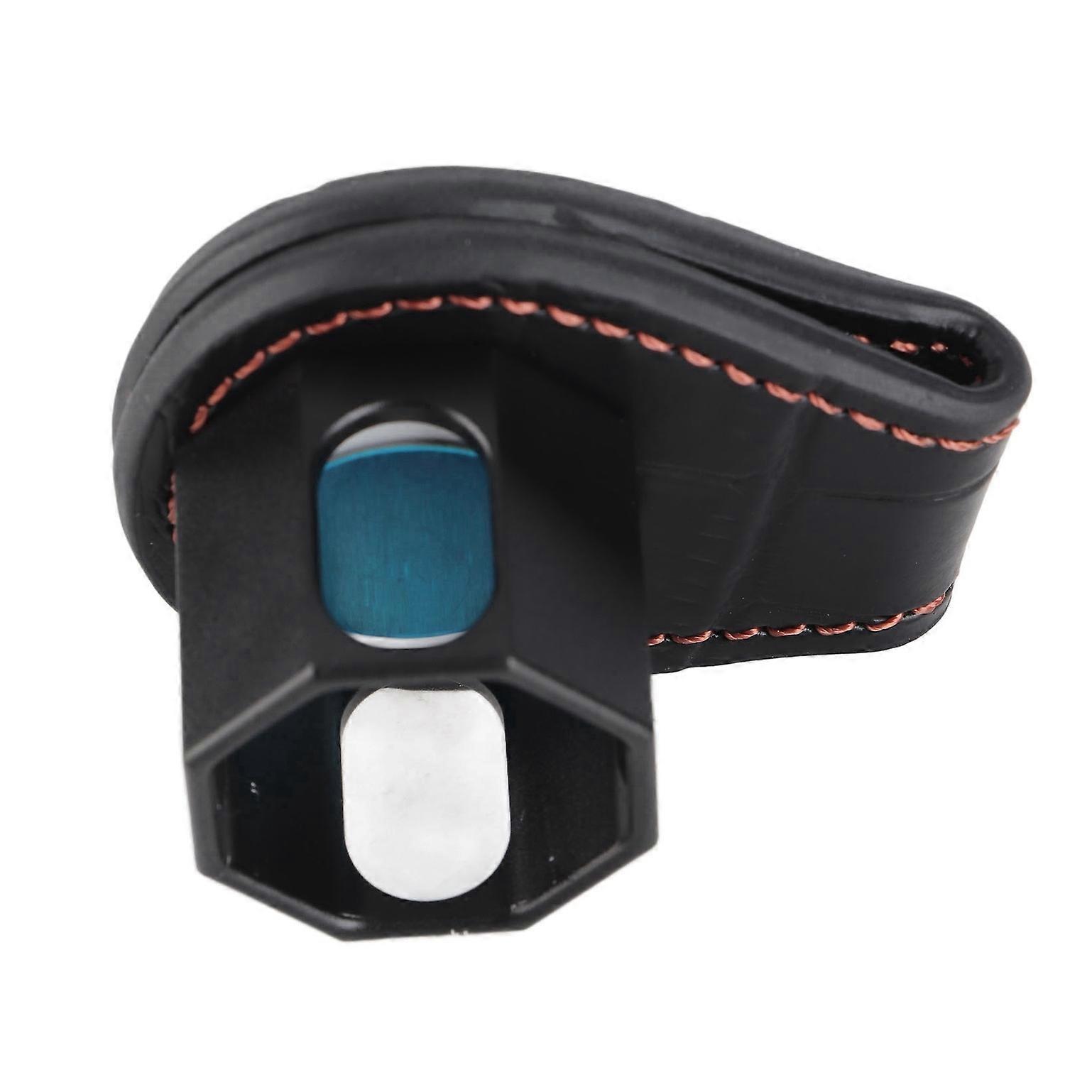 Billiard Chalk Holder Portable Octagonal Pool Cue Chalk Case with Magnetic Clip for Snooker Tool Acc