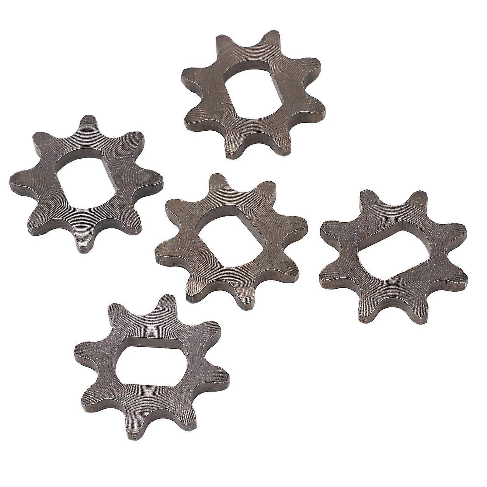 5Pcs 8 Tooth 420 Chain Sprocket Electric Scooter 8T 420 Sprocket Internal Size 17x12mm