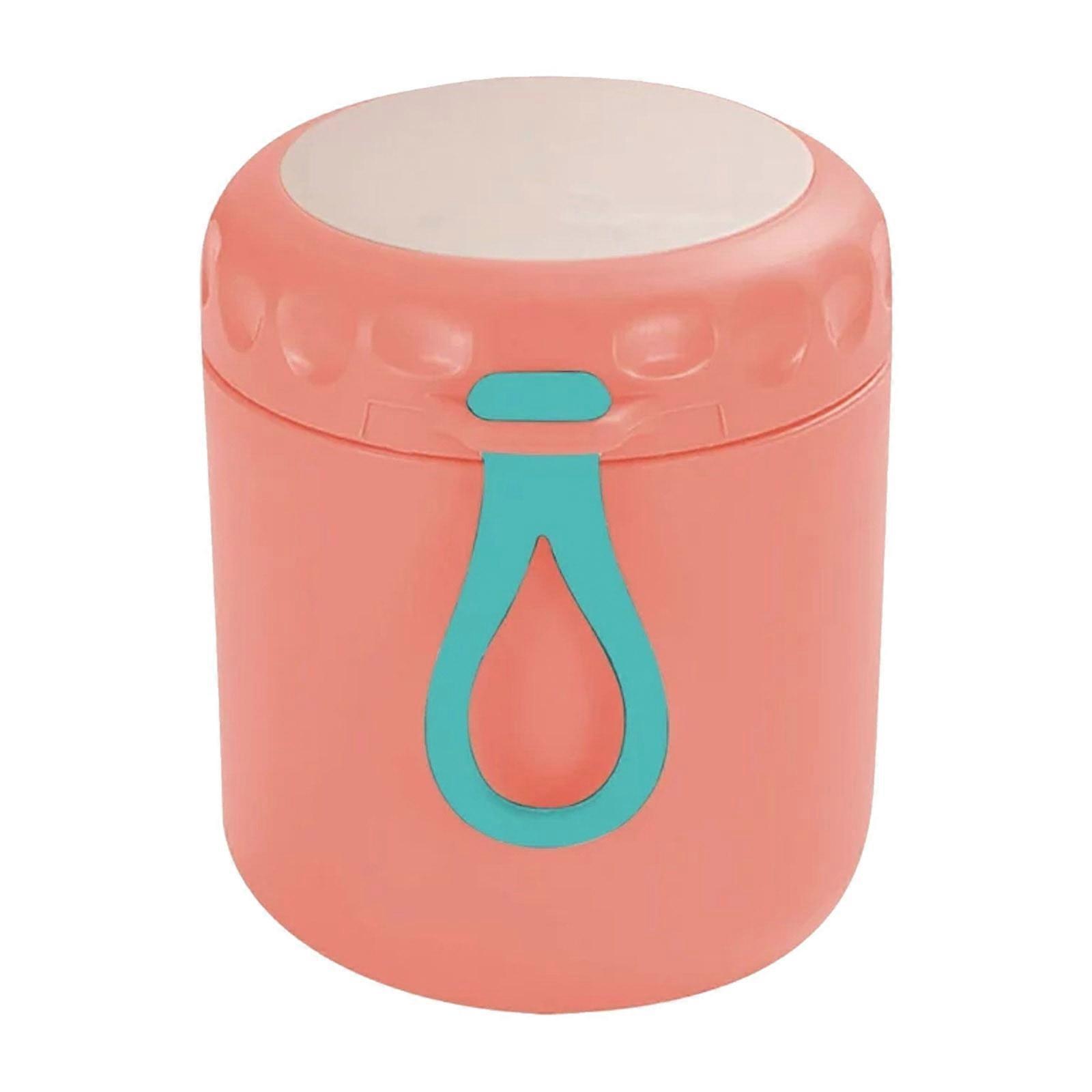 Mini insulated lunch box with soup cup, portable breakfast container, airtight food storage with lids, compatible with office and kids' use